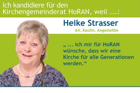 Heike Strasser kandidiert.