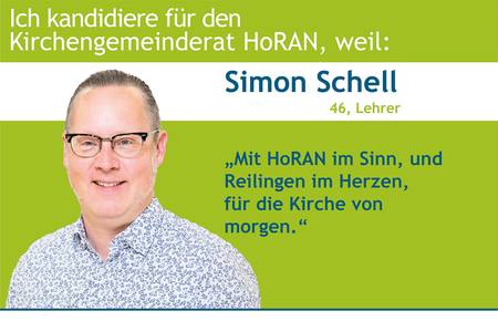 Simon Schell kandidiert.
