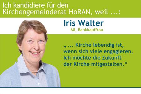 Iris Walter kandidiert