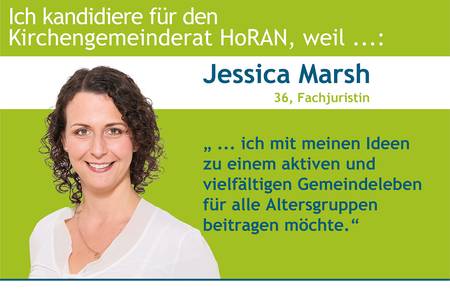 Jessica Marsh kandidiert.